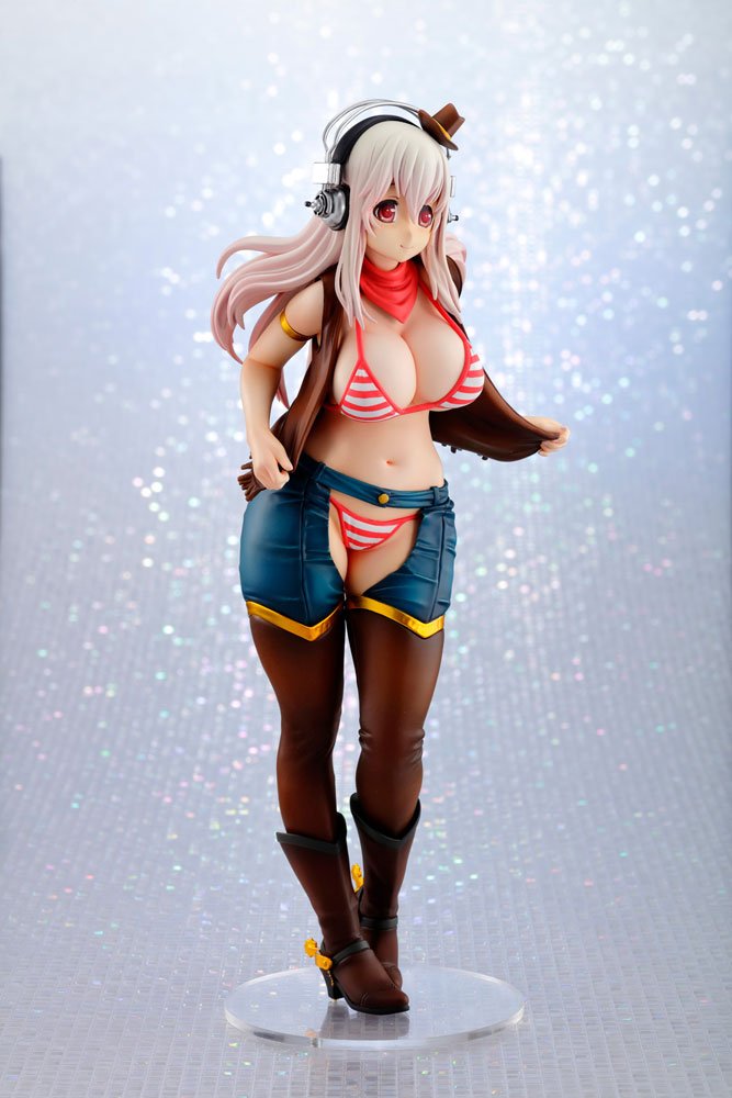 すーぱーぽちゃ子～カウガール～ 「すーぱーそに子」 フィギュア Amazon | NITRO SUPER SONIC イメージガール すーぱーそに子